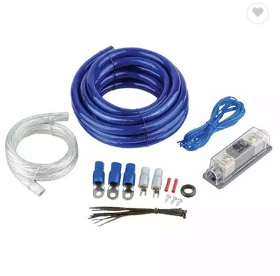 ウォルマートの 8AWG 4AWG 0AWG カーアンプ配線キット RCA コンネクタで車のオーディオをアップグレードします