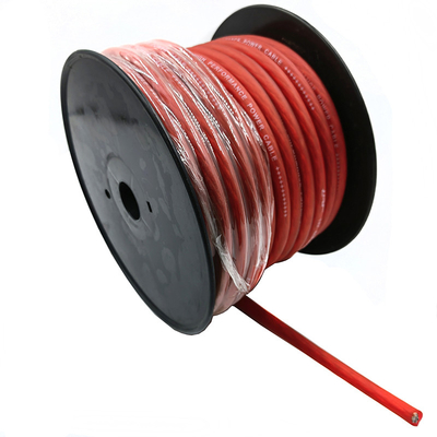 超柔軟なジャケット 1/0 ゲージ カーオーディオのための銅電源ケーブル 4 AWG 電源ケーブル