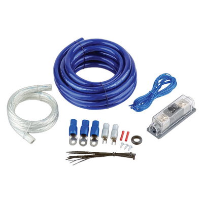 12V DC電圧 PVC ジャケット Cca Awg 4 Ga アンプ 設置 配線 キット と 性能