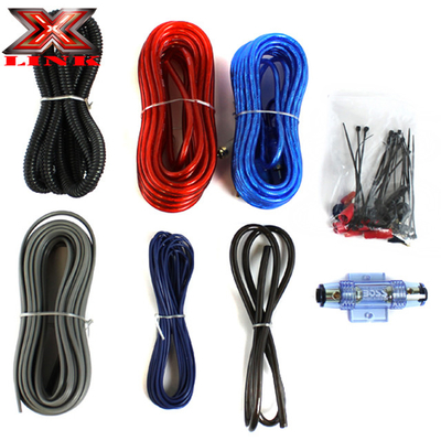 12V DC電圧 PVC ジャケット Cca Awg 4 Ga アンプ 設置 配線 キット と 性能