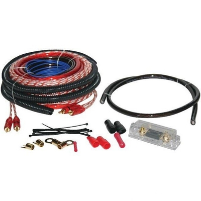 12V DC電圧 PVC ジャケット Cca Awg 4 Ga アンプ 設置 配線 キット と 性能