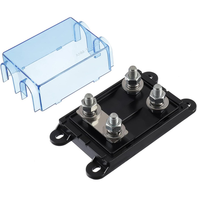 コンパクト 12V ミニ ANL AFS フューズホルダー カー ボート オーディオ システム ゴールド コーネクタ