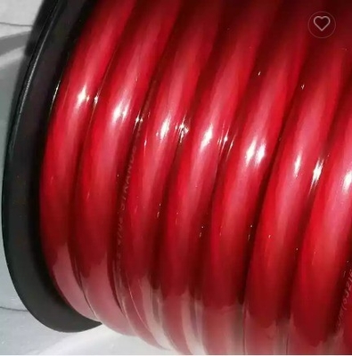 柔軟な透明電源ワイヤ 1/0awg 車やモーターのオーディオ性能向上のために
