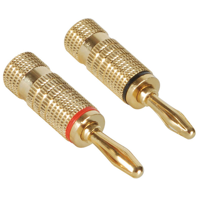 ゴールドコネクタ 12AWG スピーカーワイヤーケーブル