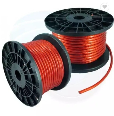 柔軟な透明電源ワイヤ 1/0awg 車やモーターのオーディオ性能向上のために