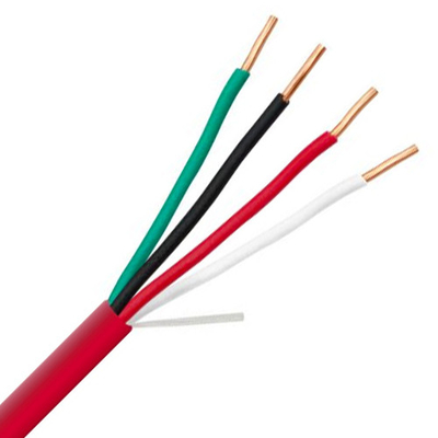 14 16 AWG 2/C 4/C 固体 100% 銅 EWCS FPLP 総会 定数 シールド 防災 ケーブル