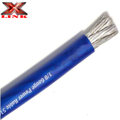 PVCジャケット OFC CCA 2/0awg 1/0awg 2awg 4awg カーオーディオアンプ 電気ケーブル