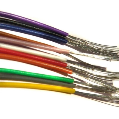 缶詰銅PVCジャケット UL1015 1007 絶縁装置ケーブル ハックアップワイヤ 0.5mm2 22AWG 26AWG 28AWG EN5075 2014
