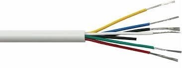 裸の銅導体 2c 4c 8c 12c 20c PVC隔熱付きの火災警報ケーブル