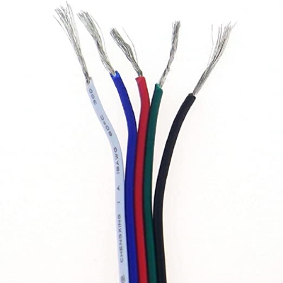 LED リボン 1618 寸法 PVC ジャケット RGBW RGB 3ピン 4ピン