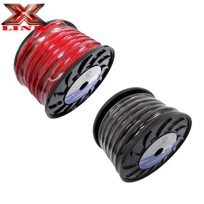 8mm 16mm 柔らかい PVC ジャケット 銅導電線 低電圧自動車オーディオ用