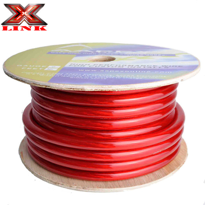 8mm 16mm 柔らかい PVC ジャケット 銅導電線 低電圧自動車オーディオ用