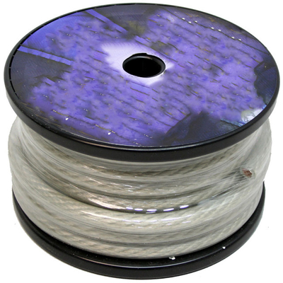 SAE J1128 標準 8AWG 透明な赤い自動車オーディオ電源ケーブル ISO9001 証明書