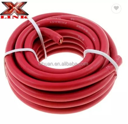 低電圧 10awg 12awg 14awg 16awg BS6500 規格のPVCジャケット式電気ケーブル