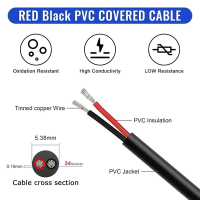 18AWG 2 導体 20AWG 3 導体 電気線 ピンク 銅線