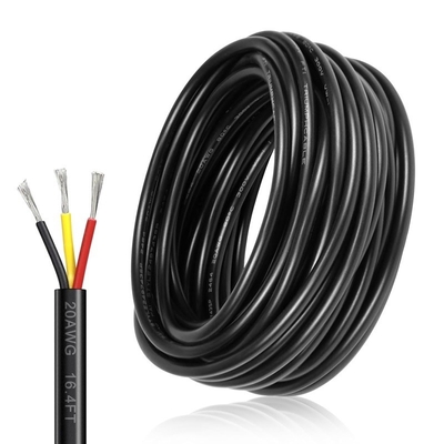 14 ゲージ 2 導体 4 導体 黒か白の家の照明のための電気線