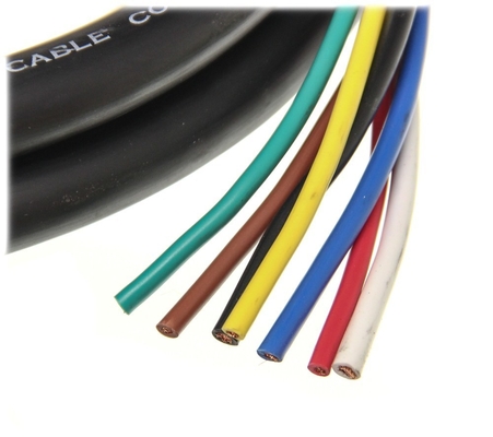 Pvc 7x14 ゲージ Awg 100 コッパーのストランディングトレーラーケーブル