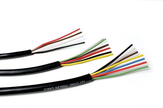 Pvc 7x14 ゲージ Awg 100 コッパーのストランディングトレーラーケーブル