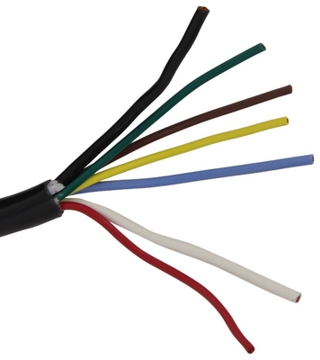 Pvc 7x14 ゲージ Awg 100 コッパーのストランディングトレーラーケーブル