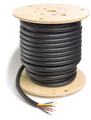 トレーラーケーブル 14 ゲージ 7 ウェイ コンダクター 延長ワイヤ 隔熱 PVC 14/7