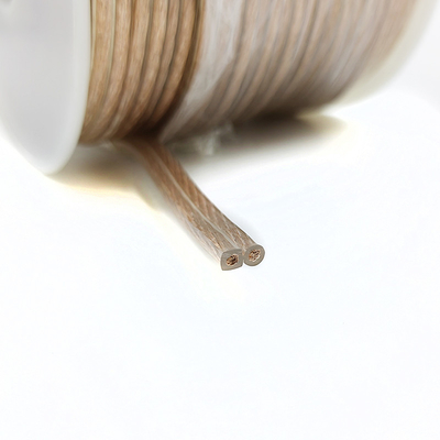 14/16 AWG コッパーカーオーディオケーブル スピーカーケーブル 高透明度