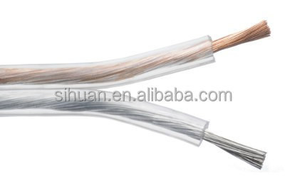 14/16 AWG コッパーカーオーディオケーブル スピーカーケーブル 高透明度