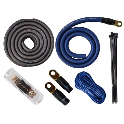 低電圧増幅器配線キット 完全 CCA と OFC RCA ケーブル True 0 Gauge