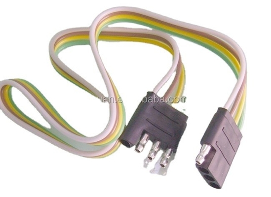 2.8X 外径 4c 18AWG 結合 トレーラーワイヤ ケーブル プラグ 裸の銅導体