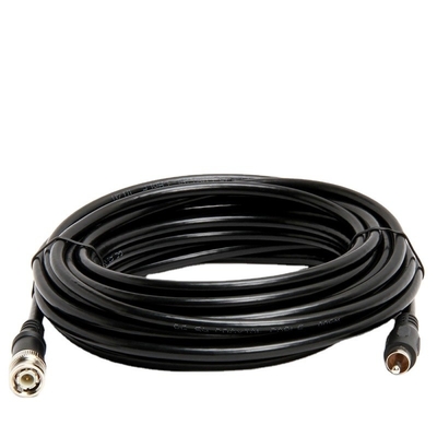 1 導体 RG59U BNC から RCA アダプター CCTV カメラ監視用の同軸電線