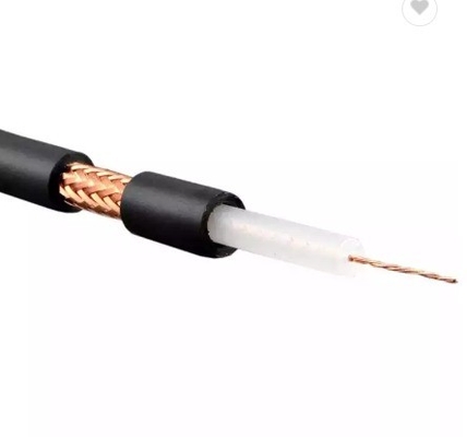 1 導体 RG59U BNC から RCA アダプター CCTV カメラ監視用の同軸電線