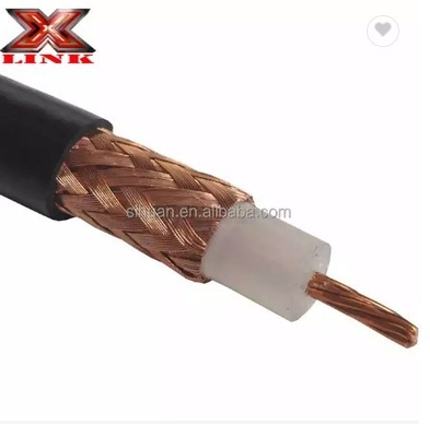 1 導体 RG59U BNC から RCA アダプター CCTV カメラ監視用の同軸電線