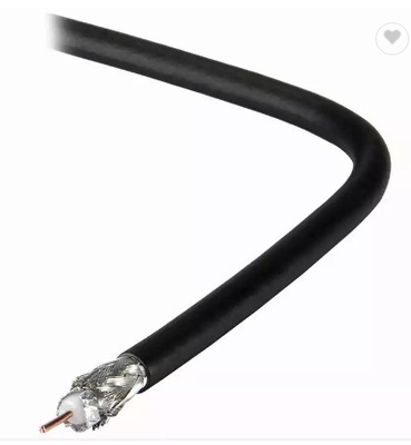 1 導体 RG59U BNC から RCA アダプター CCTV カメラ監視用の同軸電線