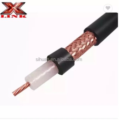 1 導体 RG59U BNC から RCA アダプター CCTV カメラ監視用の同軸電線