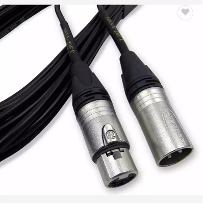 24AWG PVC 絶縁 XLR DMX ケーブル マイクロフォン ラジオ ステーション スピーカー システム