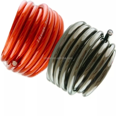 1/0 AWG 計測器 自動車 オーディオ 電源ケーブル 電力供給用の銅覆いアルミ電導