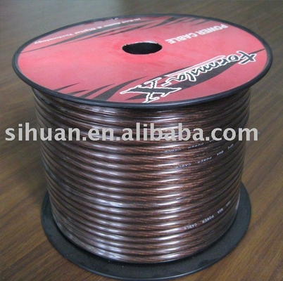 1/0 AWG 計測器 自動車 オーディオ 電源ケーブル 電力供給用の銅覆いアルミ電導