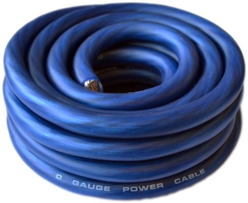 全米仕様 CEA-2015 準拠 4 AWG 低電圧ソフトカーステレオ電源線 PVCジャケットとCCA/OFC電源