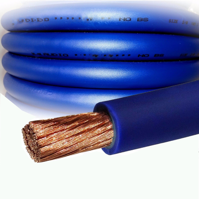 CCA 指揮者 カー オーディオ グラウンド パワーワイヤー 透明 PVC ジャケット トップフレックス 4 AWG 計量