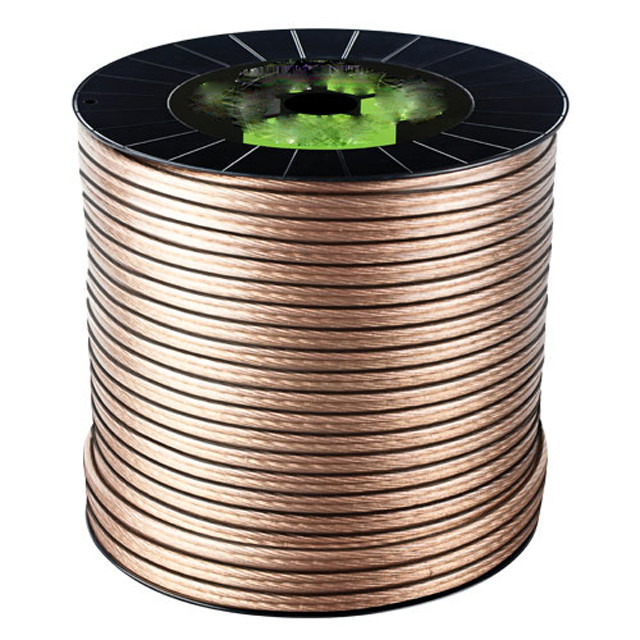 柔らかいPVCジャケット 10-18 AWG GA OFC 缶詰 OFC スピーカーワイヤーケーブル プロオーディオ