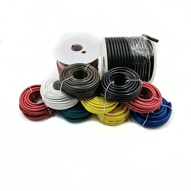 10 12 14 16 18 AWG ゲージ GA 自動車 主要ワイヤ 電気ケーブル PVC ジャケット