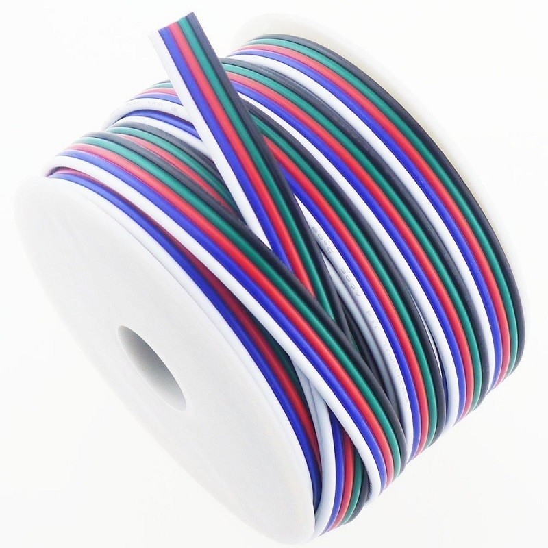 LED リボン 1618 寸法 PVC ジャケット RGBW RGB 3ピン 4ピン