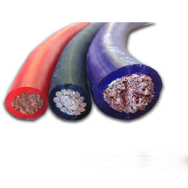 柔らかいPVCジャケット 20mm2 35mm2 50mm2 16mm2 10mm2 増幅器 電源ケーブル カーオーディオ