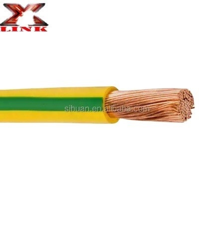 低電圧 10awg 12awg 14awg 16awg BS6500 規格のPVCジャケット式電気ケーブル
