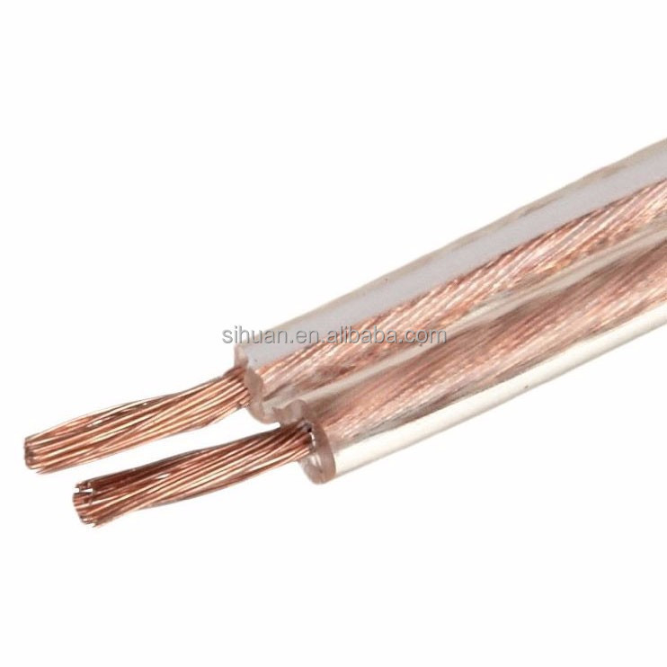 Flat Speaker Wire 18 AWG Flat Cable with RCA Connector CE 認証されたタイプ
